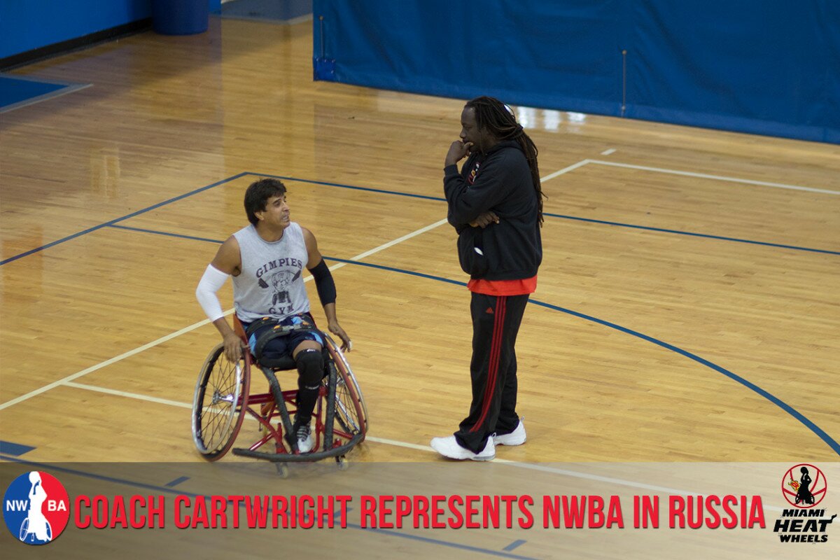 Coach Cartwright Represents USA, NWBA