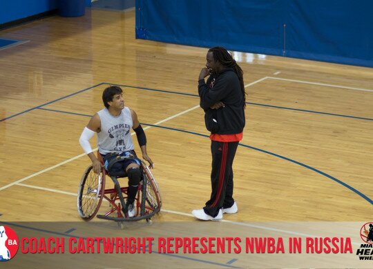 Coach Cartwright Represents USA, NWBA