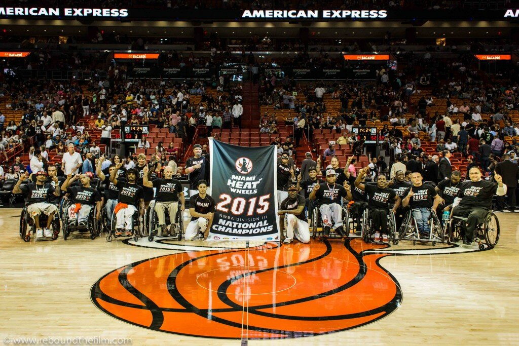 Miami Heat Wheels at Miami Heat Halftime